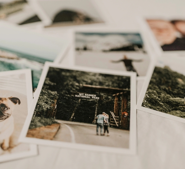 Couple portrait on canvas print